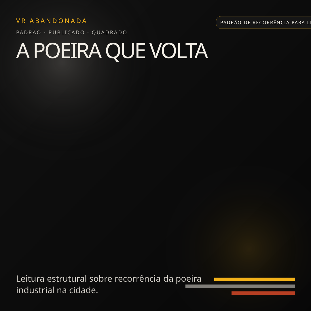 Prévia quadrada de A poeira que volta