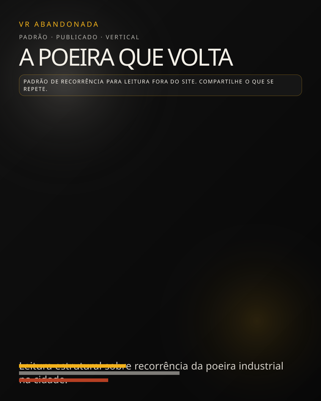 Prévia vertical de A poeira que volta