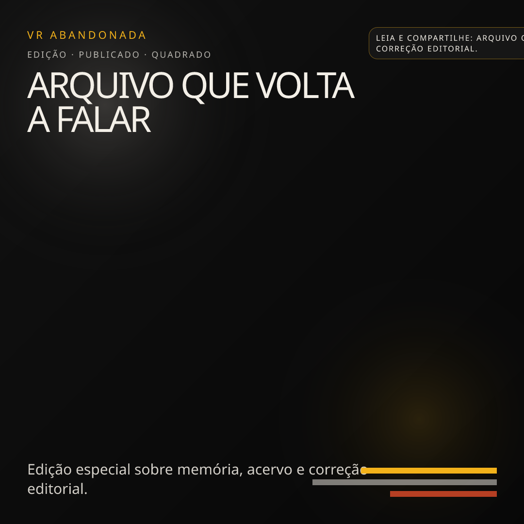 Prévia quadrada de Arquivo que volta a falar