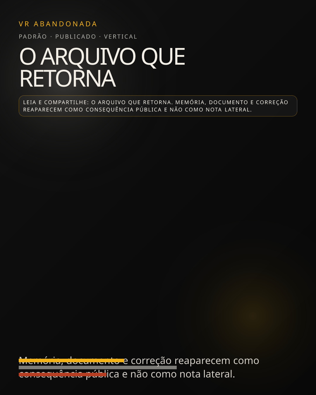 Prévia vertical de O arquivo que retorna