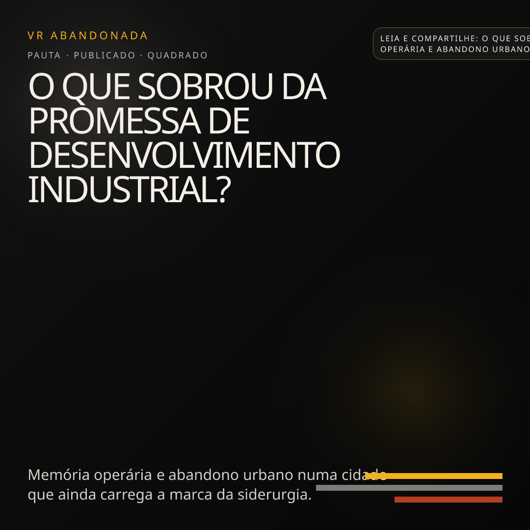 Prévia quadrada de O que sobrou da promessa de desenvolvimento industrial?