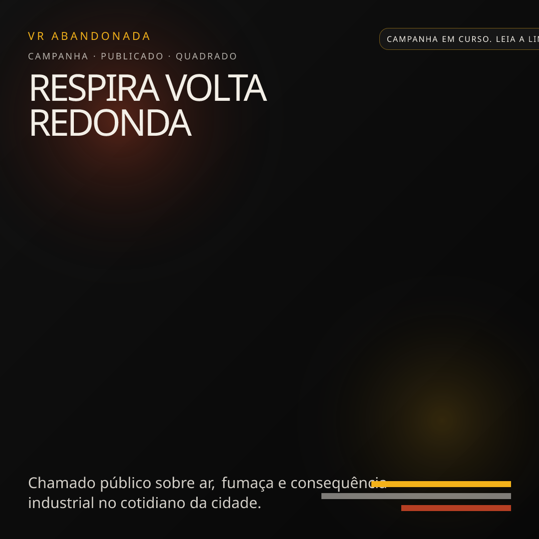 Prévia quadrada de Respira Volta Redonda